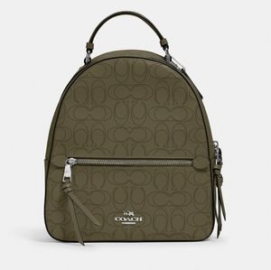 Coach Jordyn Signature Backpack💚🔥